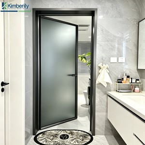 Aluminum Alloy Casement Door with Ultra-Narrow Frame