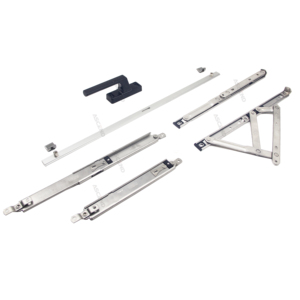 Industrial-Style Hinged Doors and Windows Hardware Accessories Easy Outdoor Installation Aluminum Alloy Seal Hanging Design