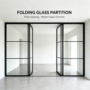 Modern Minimalist Waterproof Water Resistant Sliding Doors Ultra-Narrow Aluminum