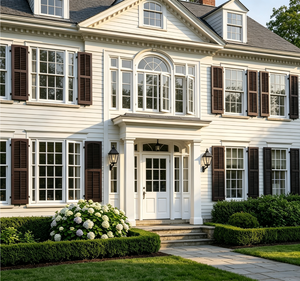 Different Types of Doors and windows Colors Aluminum Window Double Hinged