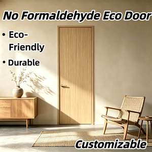 No Formaldehyde Green Aluminum Door with Solid Wood Core