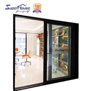 California Title 24 Thermal Break Aluminum Lift Slide Door Double Glazed Anti-UV Waterproof Patio Balcony Entry Door