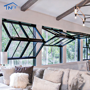 Aluminum Fold up Vertical Bifold Windows