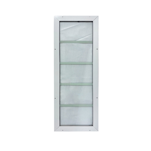 Durable Aluminum Alloy Sliding Patio Door Arch Casement Window Fiberglass Screen Netting Folding Screen Vertical Opening