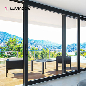 Impact Resistance Storm Door Exterior Large Lift and Sliding Door