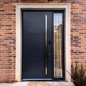 Steel Aluminum Entrance Safety Door Can Be Customized with Sliding and Opening to Prevent Wind and Sound Insulation