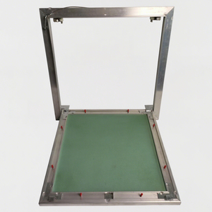Modern Outdoor Smooth Access Concealed Trap Door Aluminum Frame HVAC Maintenance Panel Quick Access Simplified Inspection