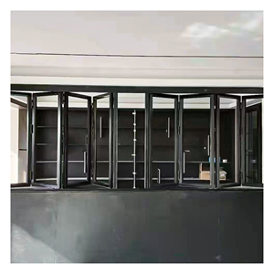 Aluminium Bi Fold Window Profile Fold up Glass Windows