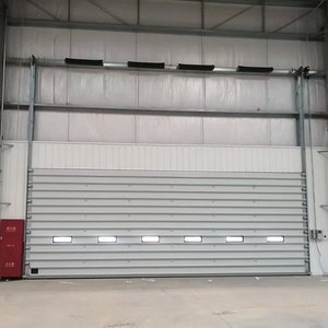 CE Certified High Speed Aluminum Alloy Industrial Shutter Door