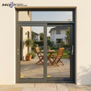 Heavy Duty Lift & Sliding 156 Series Aluminum Sliding Glass Door Thermal Insulation for Villa House