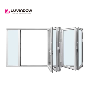 Eco Thermal Invisible Slide Aluminum Folding Doors