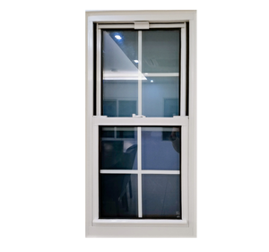 Customized Slim Double Sliding Window Glass Clean Hung Aluminium Roof Window Hurricane Proof
