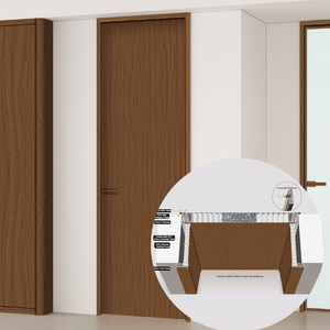 Minimalist Ultra Narrow Frame Full Aluminum Interior Door