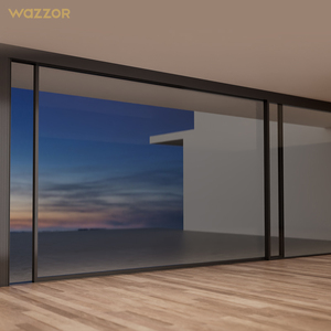 Hurricane Rated Double Tempered Glass Sliding Doors System
