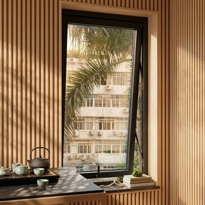 Aluminum Casement Window Slim Profile