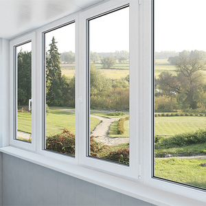 Hurricane Impact Casement House Windows Aluminum Alloy Casement Window Aluminum bar for Window and Door for House