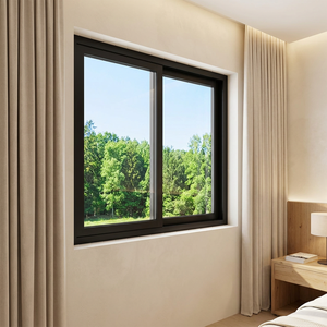 CHANGYI Burglar Proof Hurricane Impact Aluminum Horizontal Sliding Window