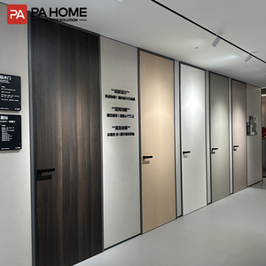 Slim Aluminum Wooden Interior Doors