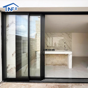Custom Large Opening Panoramic Hurricane Impact Multi-Panel Aluminum Stacker