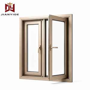 Waterproof Thermal Break Aluminum Windows With Triple Glazing AS2047
