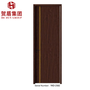 High-End Luxury Aluminum Door Custom Design Fire Prevention Interior Commercial Door Finished Hotel Apartment Warehouse Bedroom