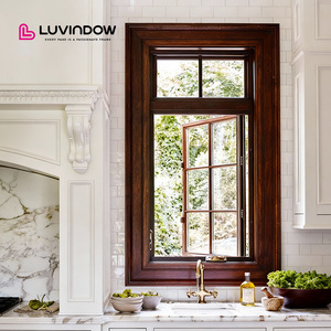 Wholesale Traditional Custom Aluminum Wooden Window Frames Design