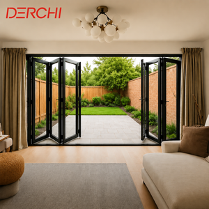 Soundproof Double Glazed Patio Folding Doors