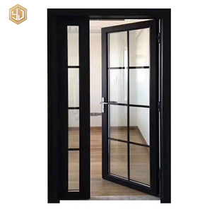 French Style Aluminum Alloy Casement Doors One and Half Door