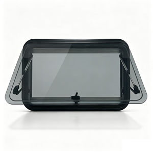 700*300mm Factory Price MG20RW Radius Corner Flat Window for RVs