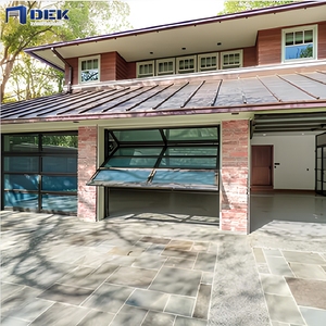 Modern Aluminum Alloy Frameless Folding Glass Doors