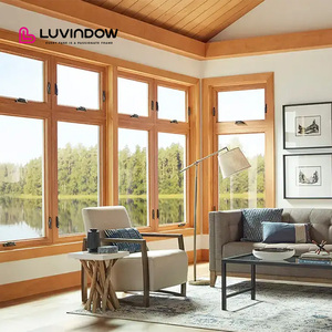 Hand Crank Aluminum Clad Wood Window Weatherproof
