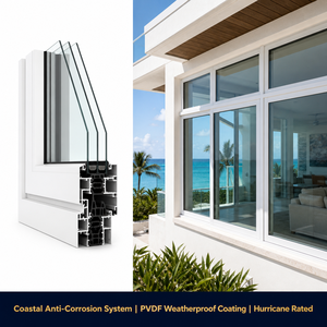 1h Quick Resp | Aluminum Window Section | Sliding System | Modern Apartment Facade Design Sample