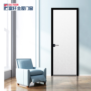 2025 Cool Contemporary Style High Quality Waterproof Casement Door Tempered Glass Side Opening Aluminium Casement Door