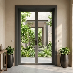Modern Interior Hotel Aluminium Hinge Swing Casement Doors