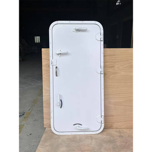 Ship Handwheel Watertight Bulkhead Door, Solid Aluminum Marine Access Door