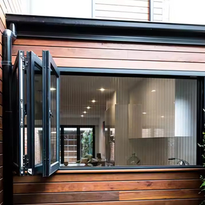Thermal Break Horizontal Aluminium Folding Window