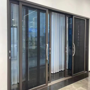 Factory Wholesale Popular High Quality Stable Aluminum Glass Sliding Door