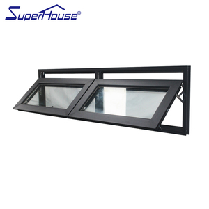 Sound Insulation Aluminium Roof Swing Window For Villa