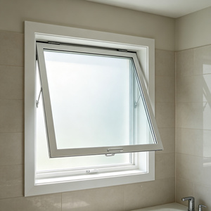 Thermal Break Aluminum Alloy Awning Window Top Hinged Double Glazed Glass Ventilation Design Victorian Living Room Use