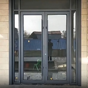 Heavy-Duty Secure Commercial Aluminum Casement Door