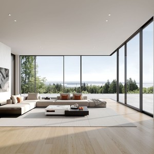Hurricane Impact Rated Sliding Door | Slim Frame Panoramic Glass | Miami-Dade Compliant Security for USA Mexico Coast