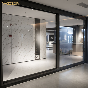 Wazzor Aluminum Double-Glazed Sliding Windows and Doors