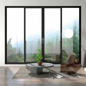 Modern American Style Waterproof Sliding Doors