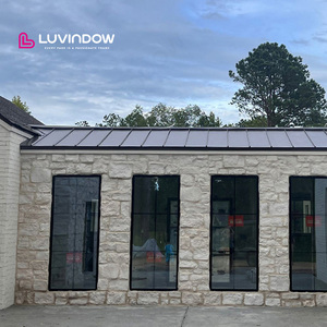Slim Frame High Performance Aluminum Tilt Turn Windows NFRC Certified Low-E Glass Windows